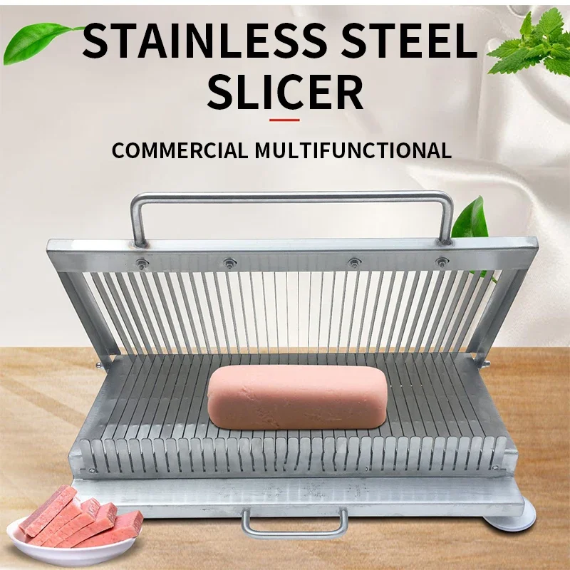 Meat Slicer Machine - Multi-function Slicing Hand Pressure Thickened Stainless