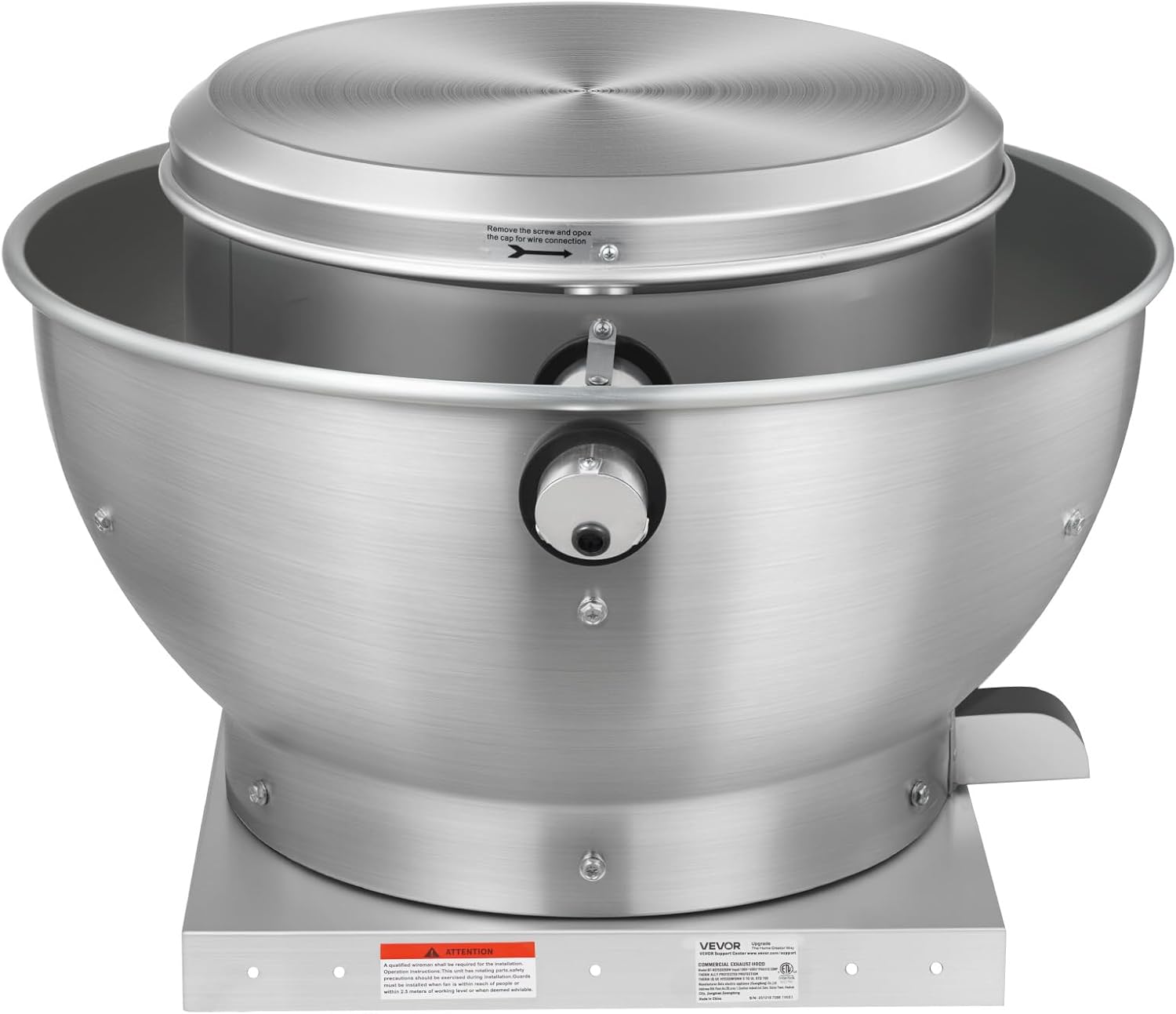 Commercial Kitchen Vent - Commercial Kitchen Exhaust Fan, 1616 CFM