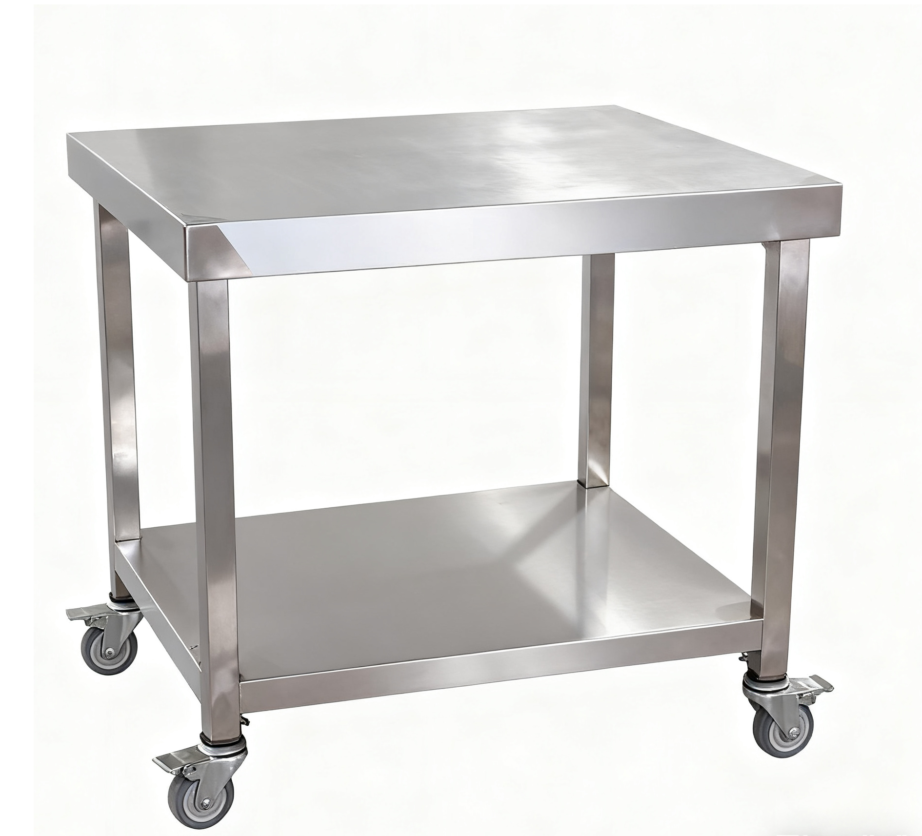 Commercial Kitchen Worktops - kz-Commercial Kitchen Stainless Steel Worktop Cleaning