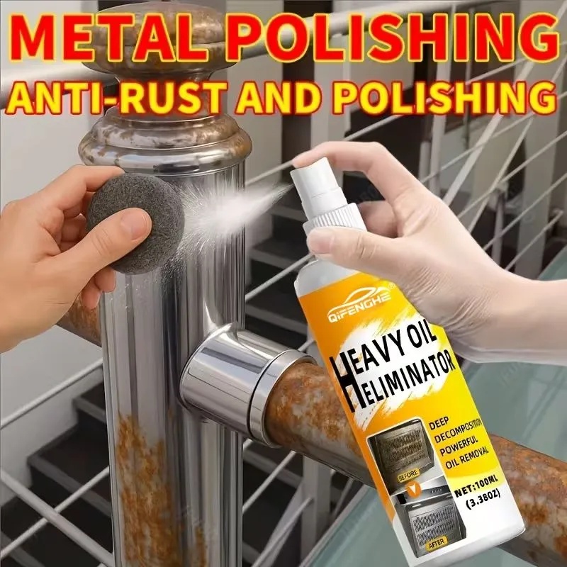 Commercial Kitchen Grease Cleaner - Multi-Purpose Kitchen Degreaser Spray by QIFENGHE,