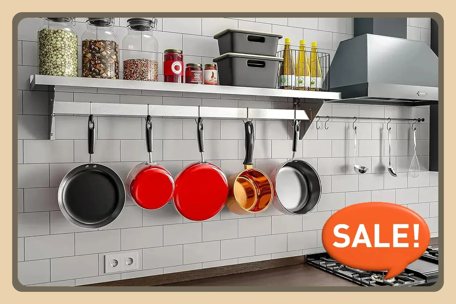 Wall Shelf Commercial Kitchen - Commercial Wall Mounted, Utensils, Kitchen Cooking