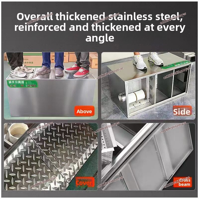Buried Stainless Steel Grease  – обзор и цена Commercial Kitchen Grease Trap