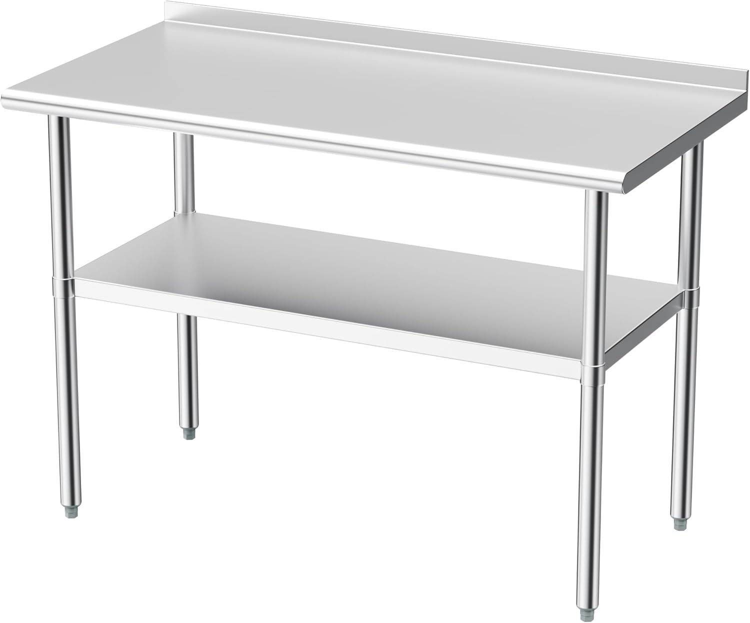 Stainless Steel Prep Table 24x – обзор и цена Commercial Kitchen Backsplash
