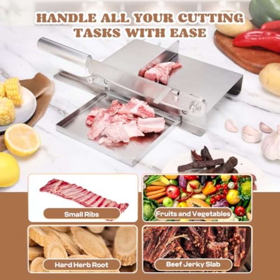 Biltong Slicer Manual Meat Cut – обзор и цена Meat Slicer Machine