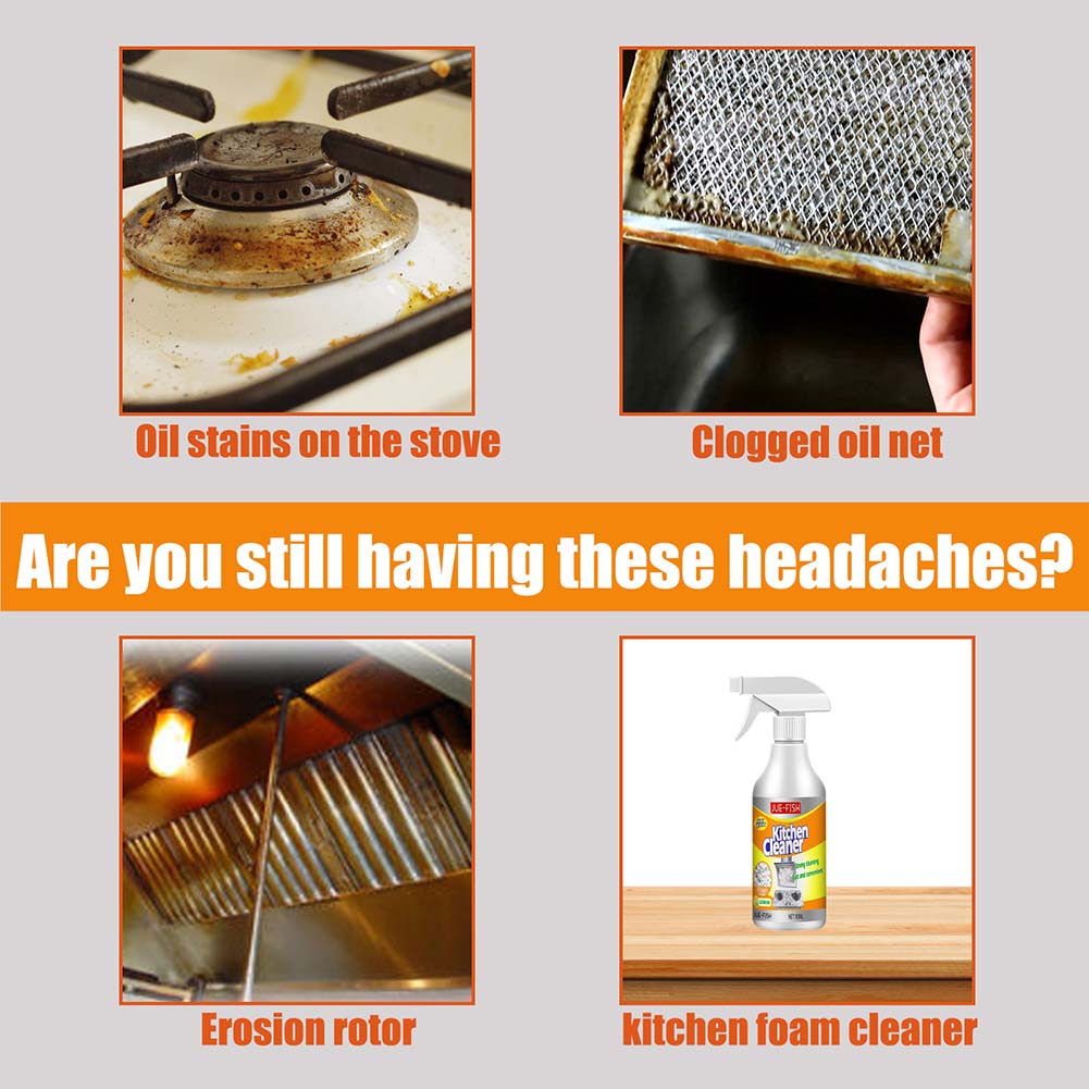 60ml Foam Cleaner Kitchen Grea – обзор и цена Commercial Kitchen Grease Cleaner