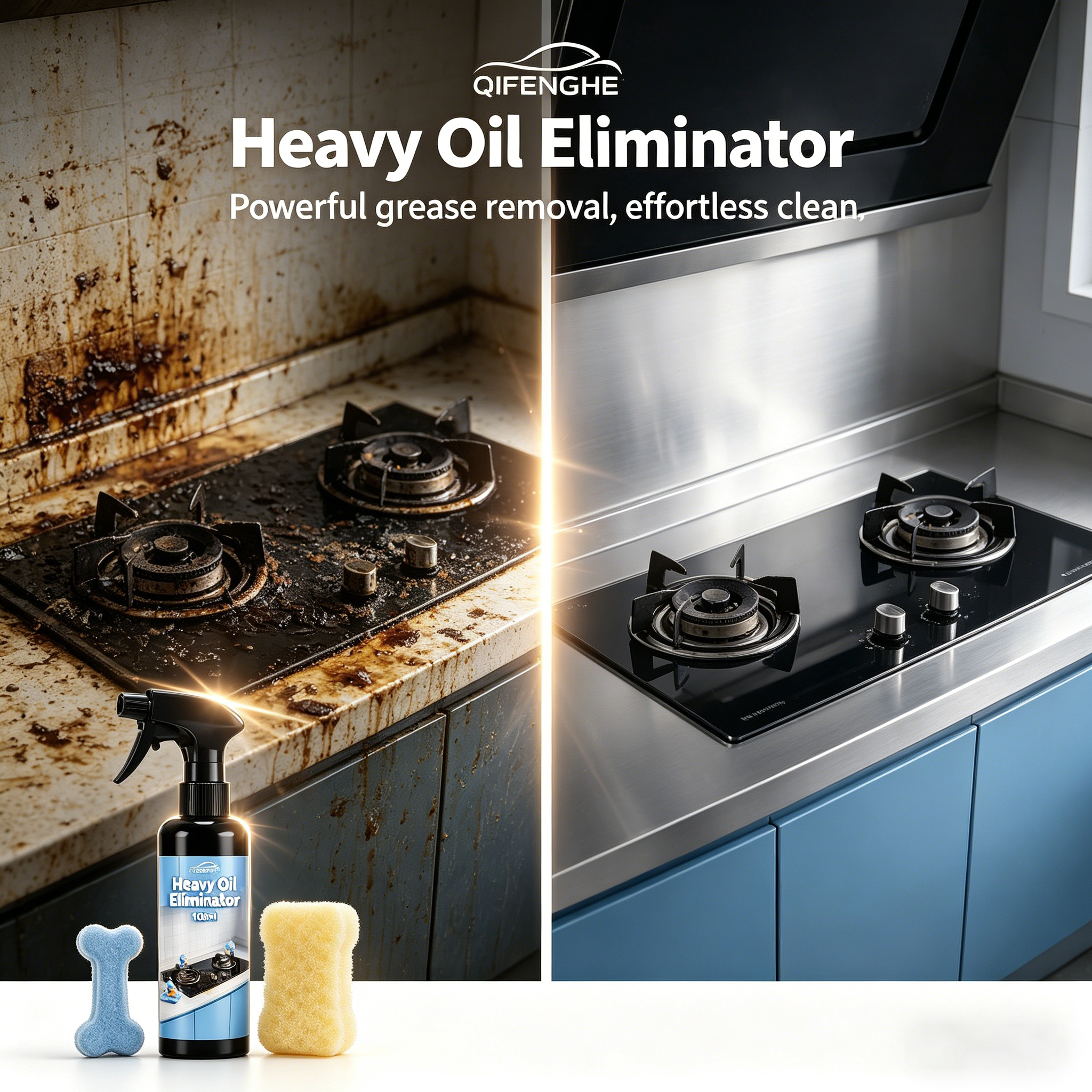 100ML Kitchen Heavy Oil Elimin – обзор и цена Commercial Kitchen Grease Cleaner