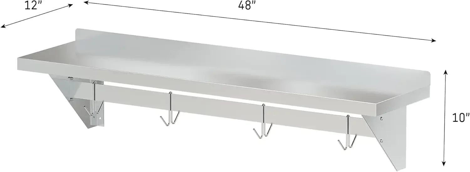 （XMSJ-Hot）Commercial Wall Moun – обзор и цена Wall Shelf Commercial Kitchen