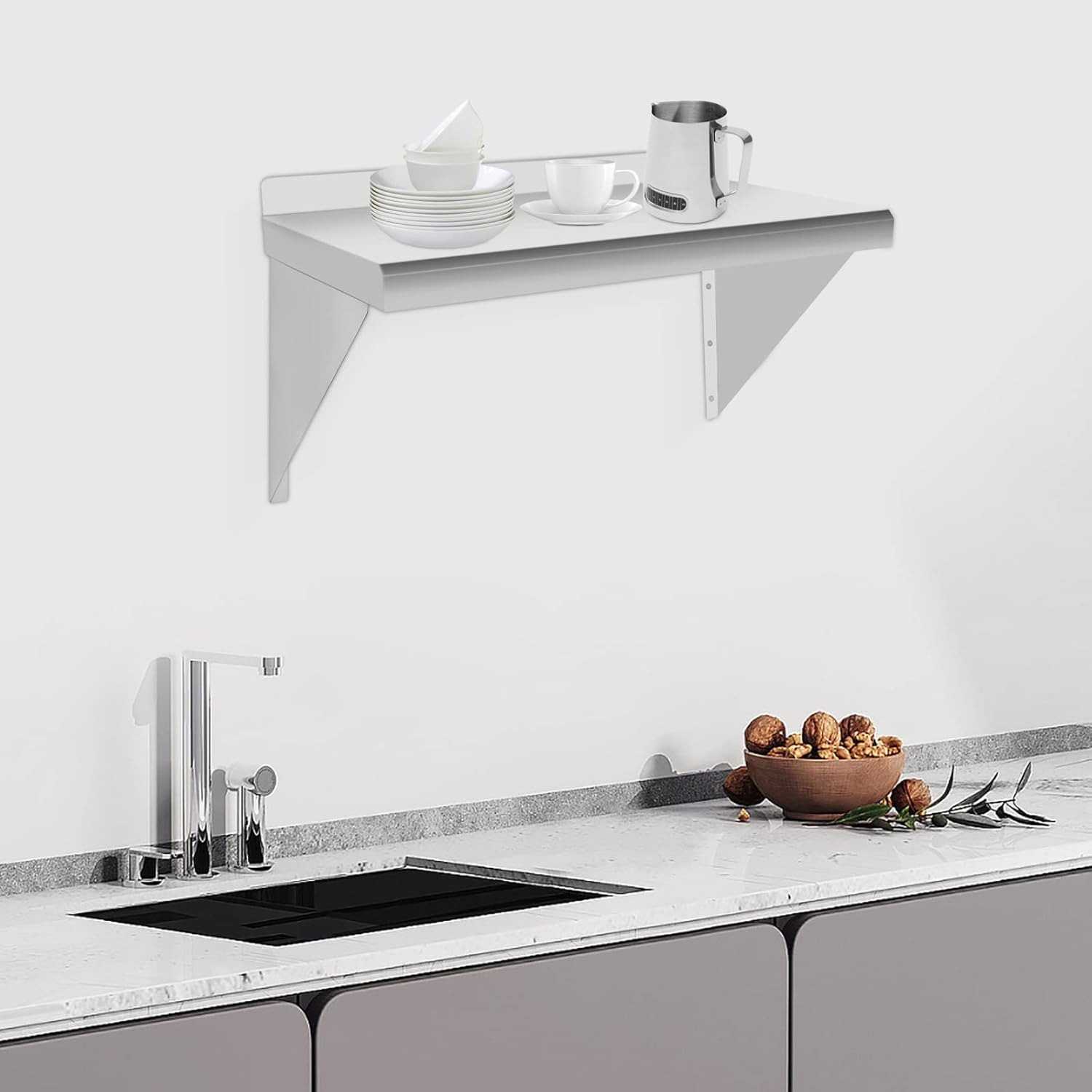 Cncest Stainless Steel Shelf 1 – обзор и цена Wall Shelf Commercial Kitchen