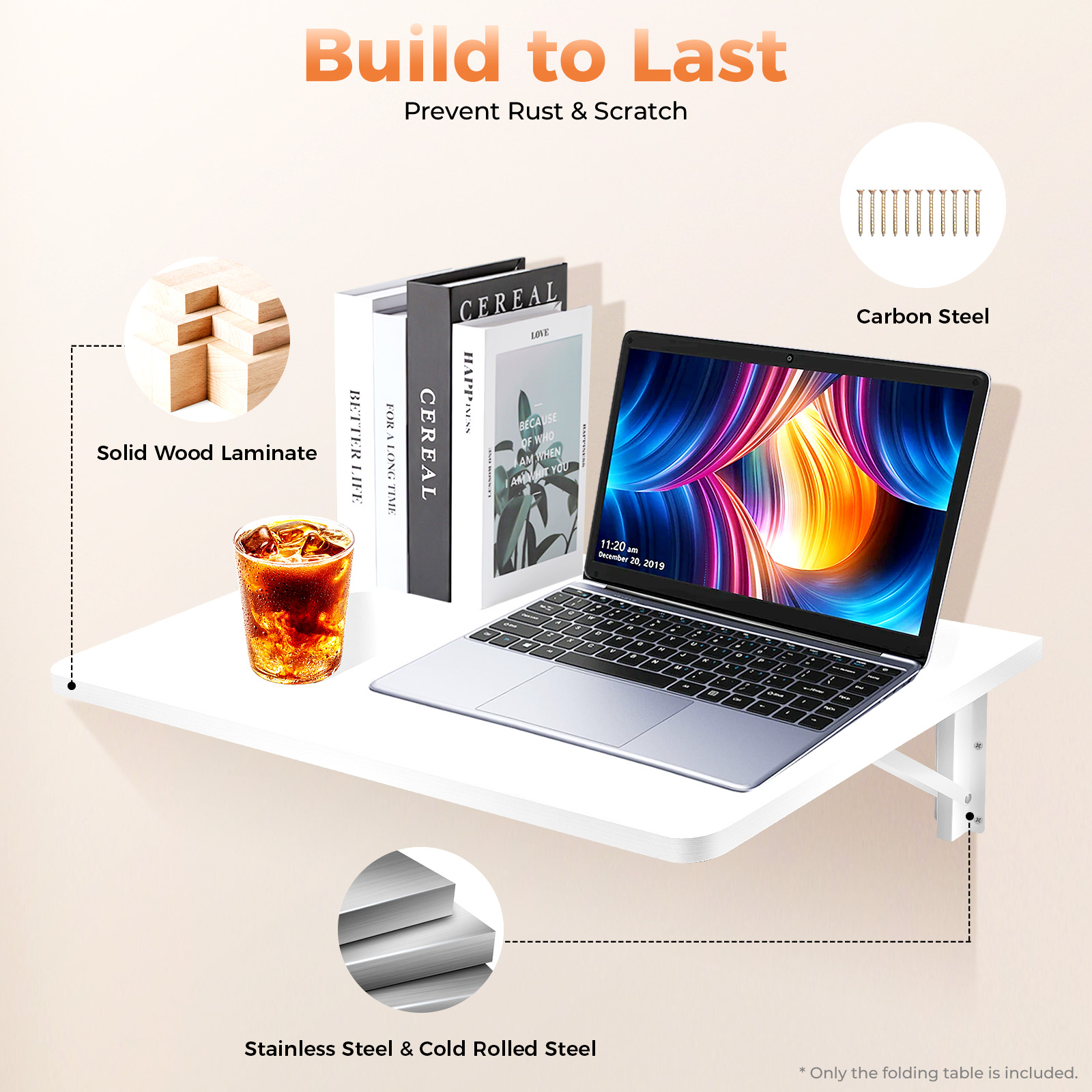 Wall Mounted Foldable Desk Min – обзор и цена Wall Shelf Commercial Kitchen