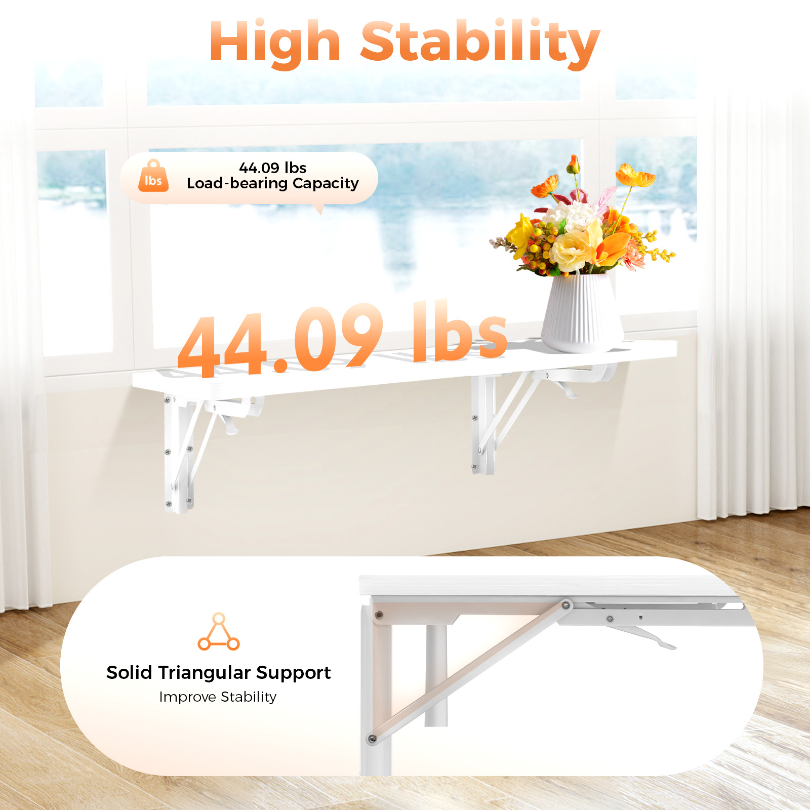 Wall Mounted Foldable Desk Min – обзор и цена Wall Shelf Commercial Kitchen