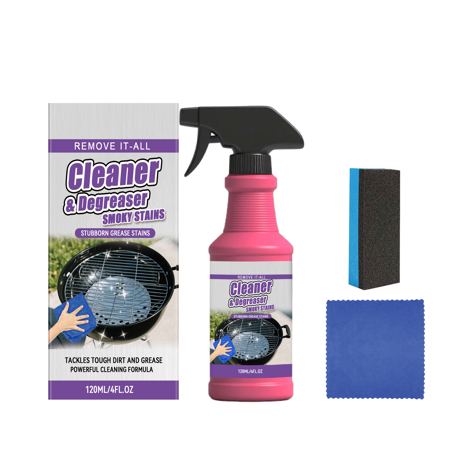 BBQ Grill Cleaner Degreaser Sp – обзор и цена Commercial Kitchen Grease Cleaner