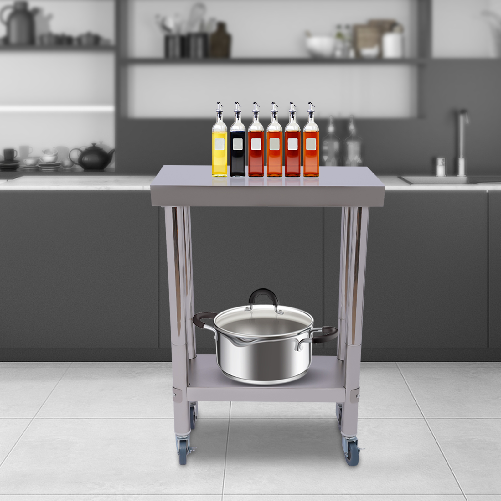 Stainless Steel Kitchen Workto – обзор и цена Commercial Kitchen Worktops