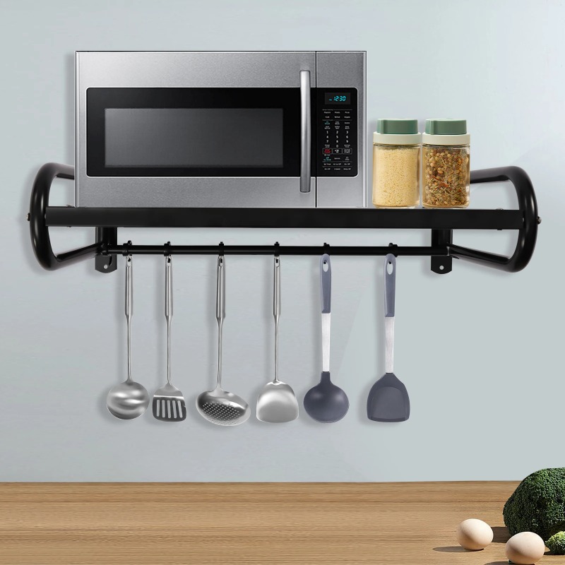 Wall-Mounted Microwave Oven Ra – обзор и цена Wall Shelf Commercial Kitchen
