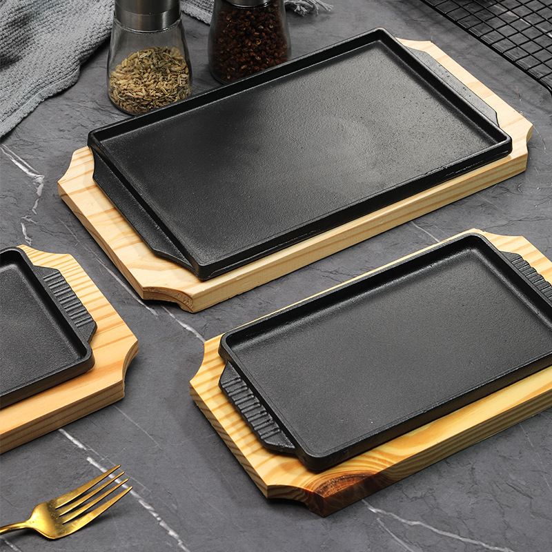 Cast Iron Rectangle Shape Rest – обзор и цена Teppanyaki Grill Table