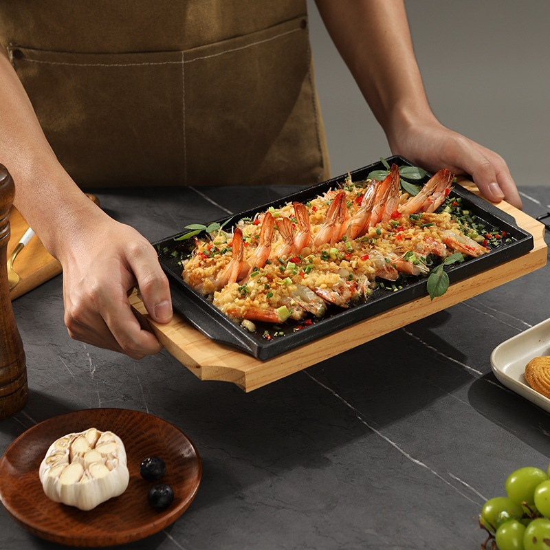 Cast Iron Rectangle Shape Rest – обзор и цена Teppanyaki Grill Table
