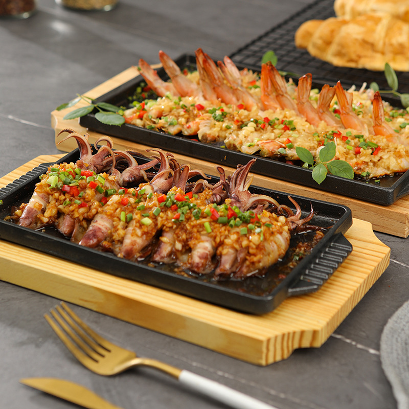 Cast Iron Rectangle Shape Rest – обзор и цена Teppanyaki Grill Table