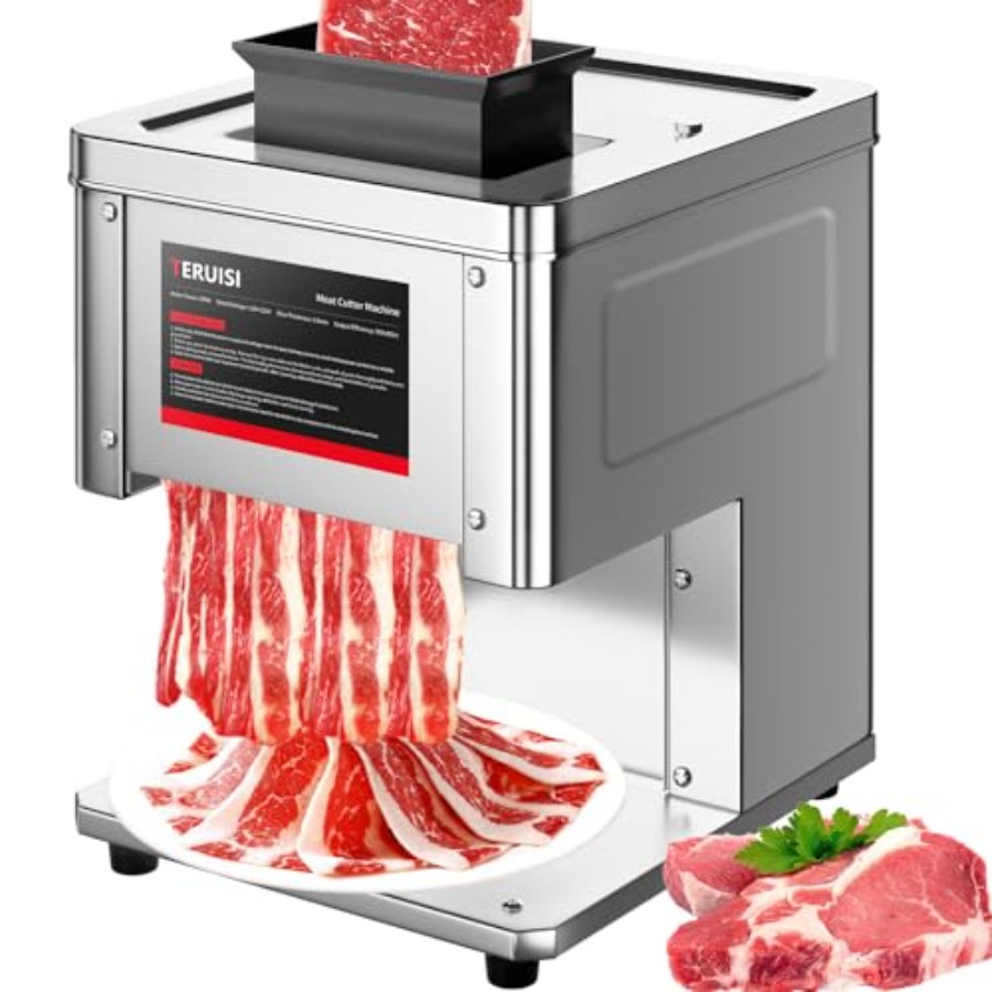 Meat Cutter Machine 950W Elect – обзор и цена Meat Slicer Machine