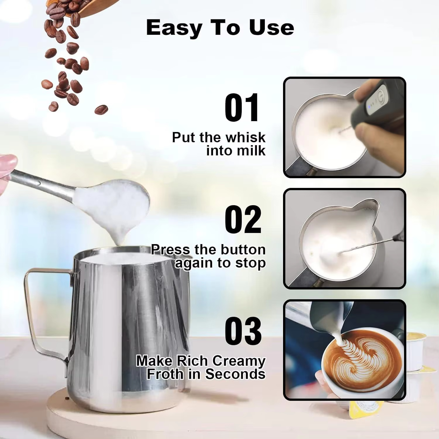 Handheld milk frother, electri – обзор и цена Juice Extractor Commercial