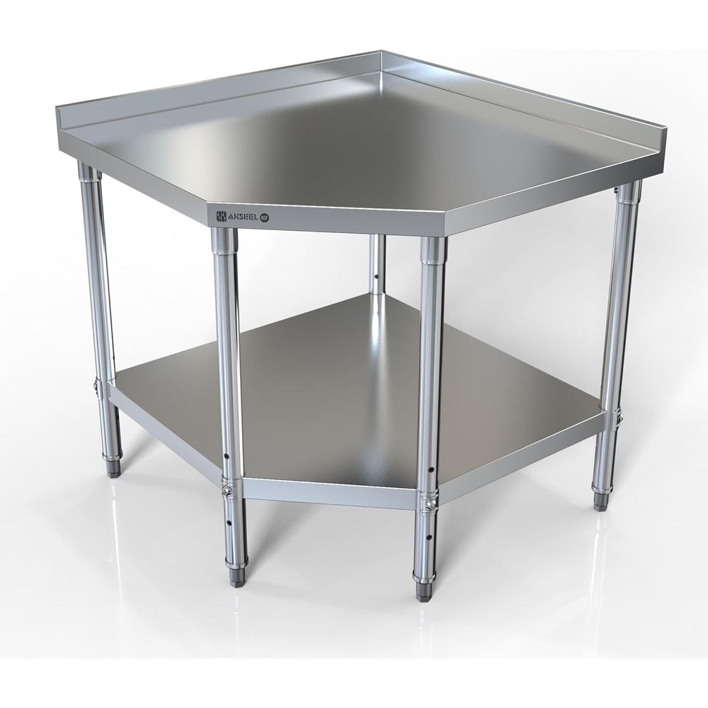 StainlSteel Work Table - ood P – обзор и цена Commercial Kitchen Backsplash