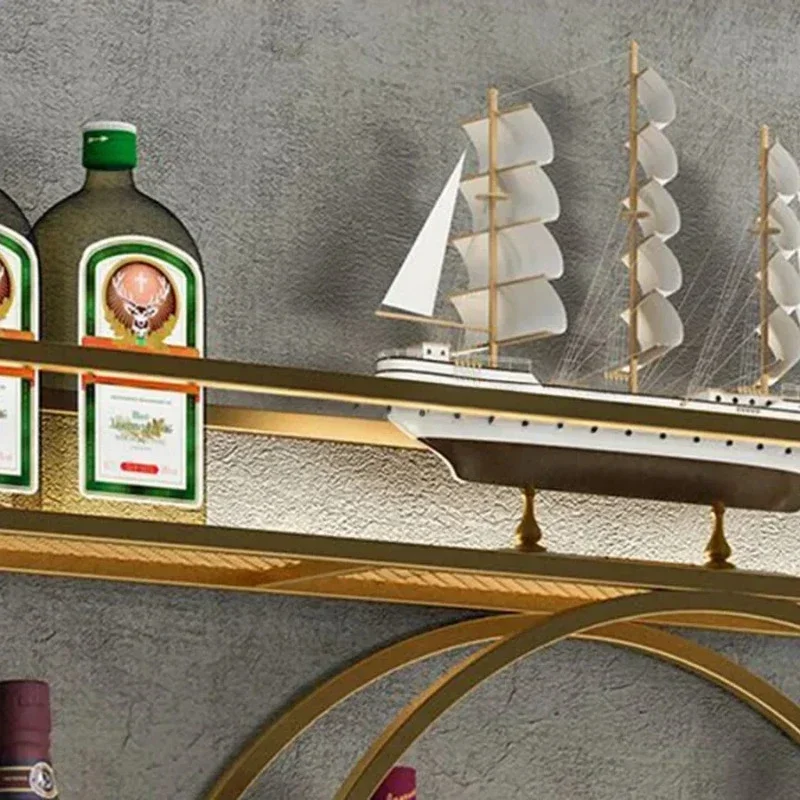 Wall Mounted Wine Rack Hanging – обзор и цена Wall Shelf Commercial Kitchen