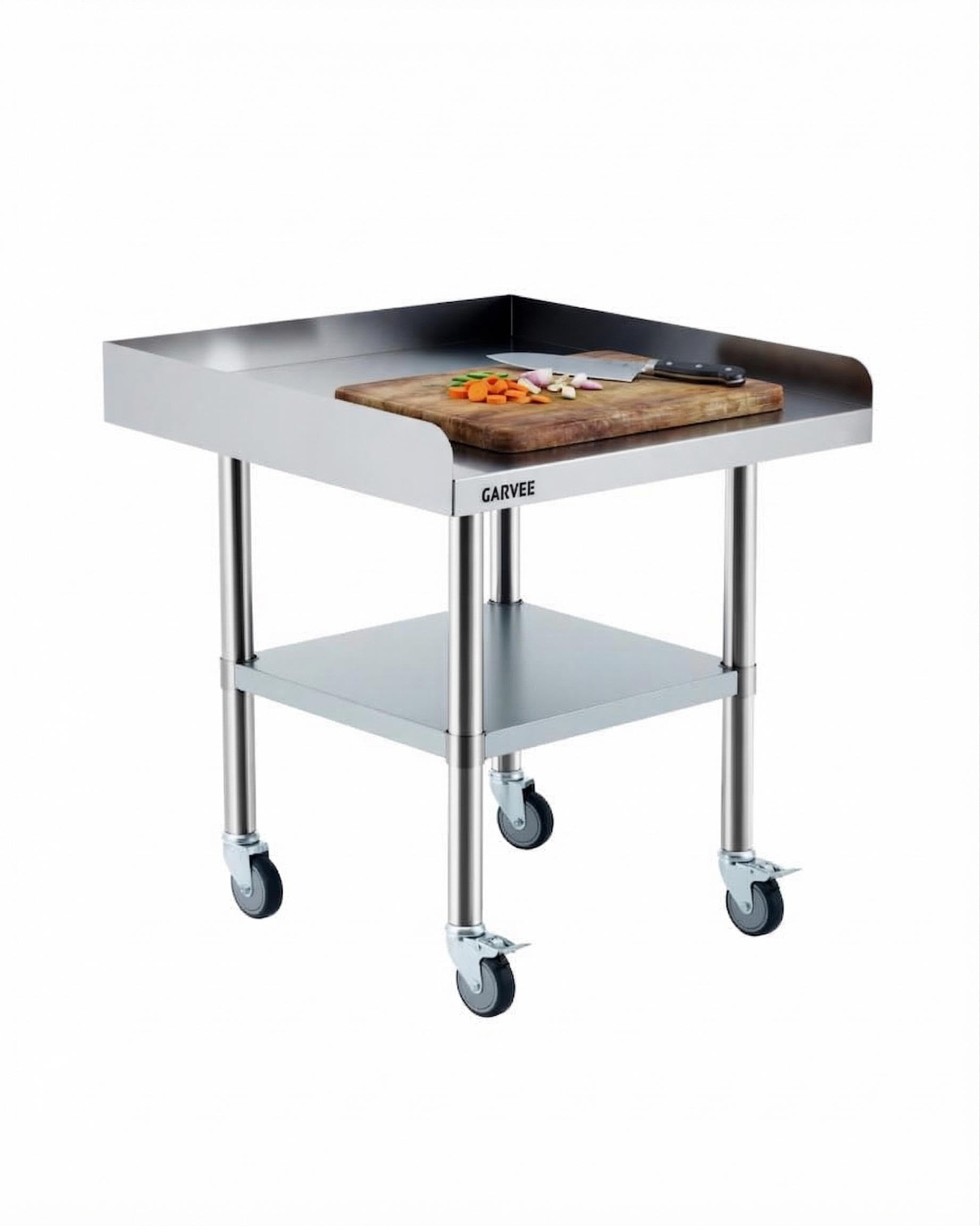 Stainless Steel Work Table Wit – обзор и цена Commercial Kitchen Backsplash