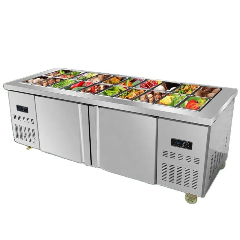 Large Capacity Table Top Freez – обзор и цена Commercial Kitchen Worktops