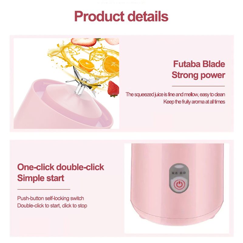 ABBP-Usb Rechargeable Portable – обзор и цена Juice Extractor Commercial