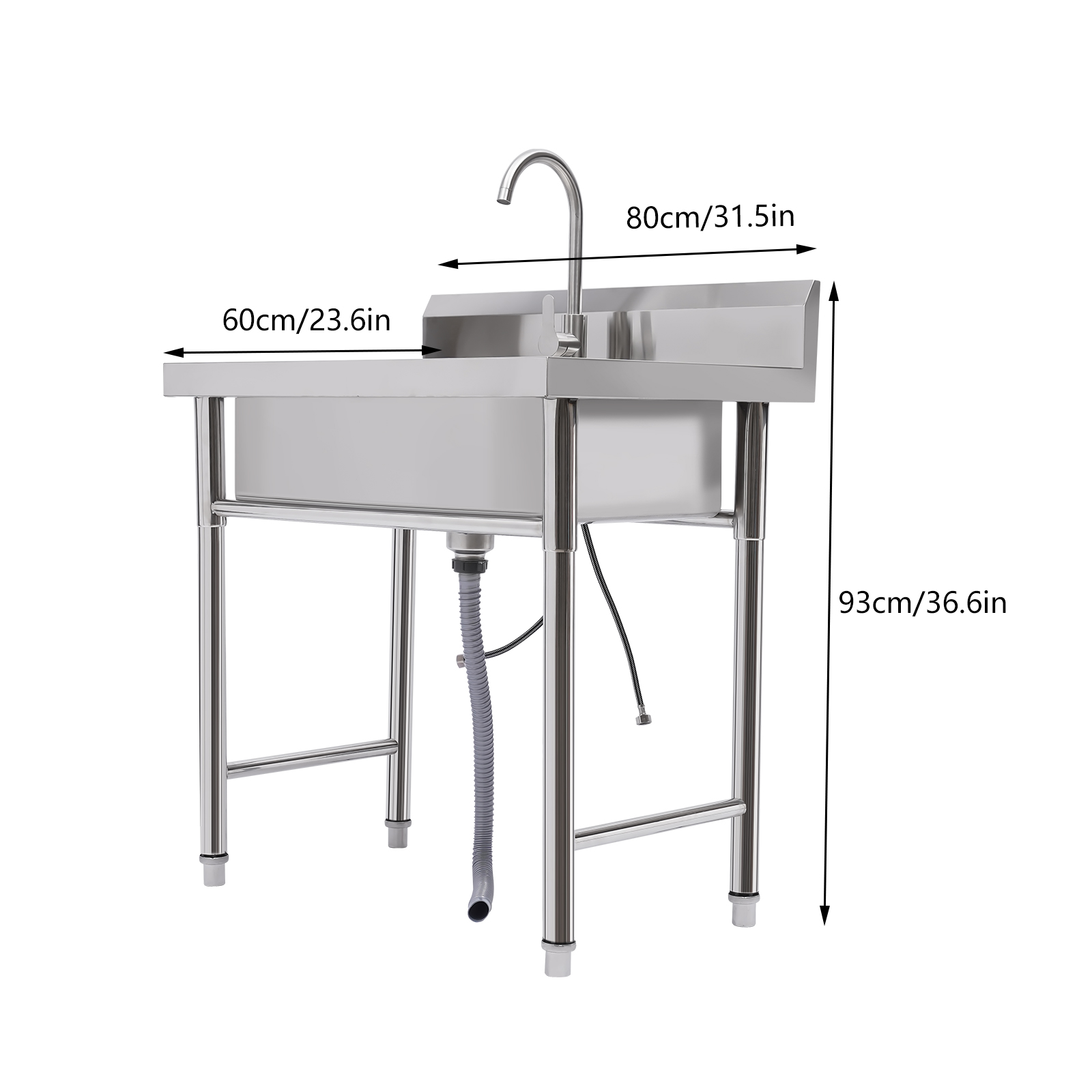 Stainless Steel Commercial Sin – обзор и цена Commercial Kitchen Backsplash