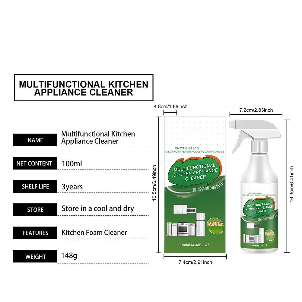 100ml Kitchen Appliance Cleane – обзор и цена Commercial Kitchen Grease Cleaner