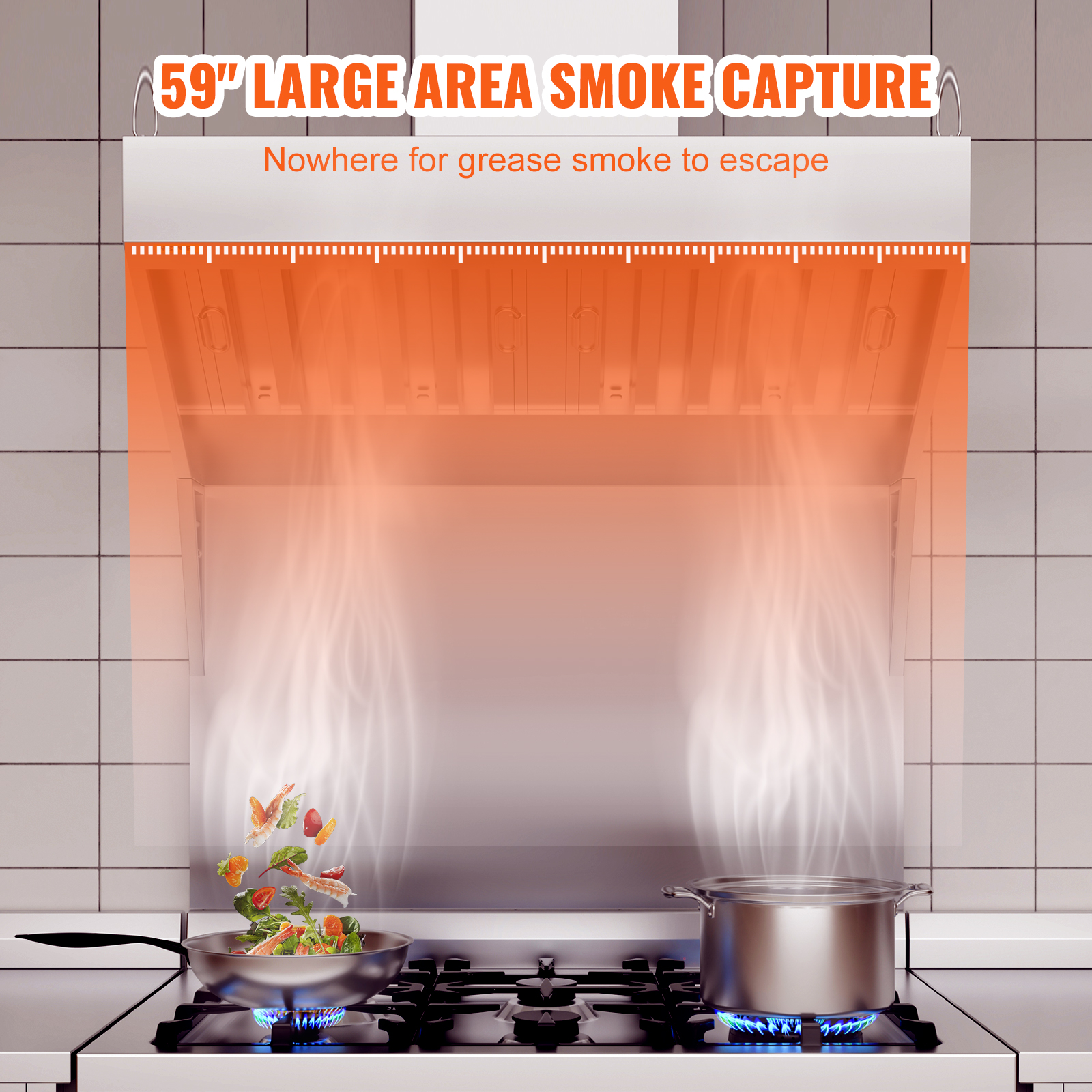 4/5/6/7/8/9FT Commercial Exhau – обзор и цена Commercial Kitchen Vent