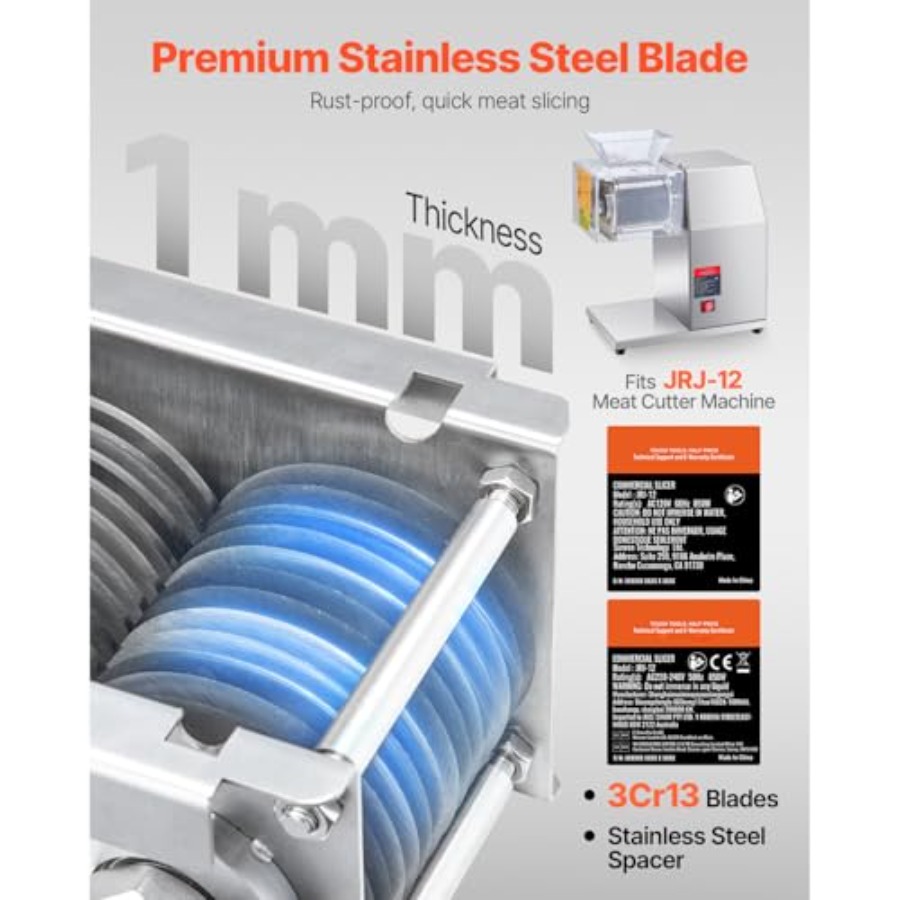 Meat Cutter Machine Blade 7 mm – обзор и цена Meat Slicer Machine