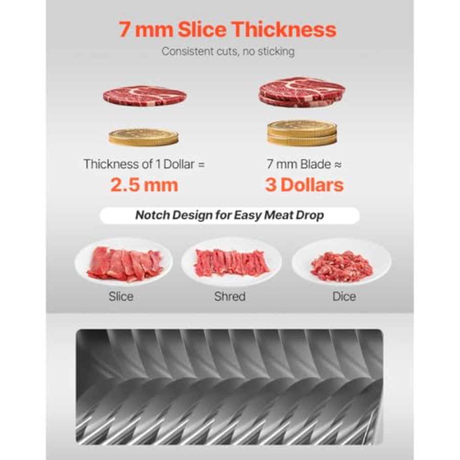 Meat Cutter Machine Blade 7 mm – обзор и цена Meat Slicer Machine