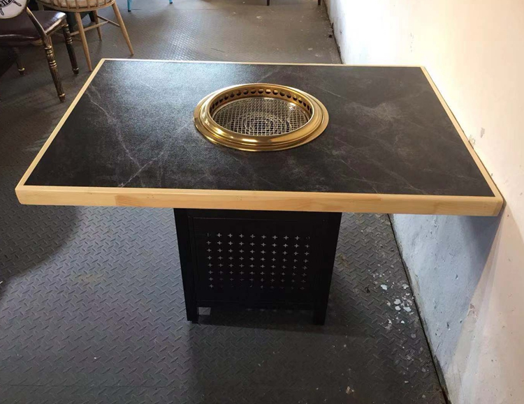 Commercial Japanese Yakiniku S – обзор и цена Teppanyaki Grill Table