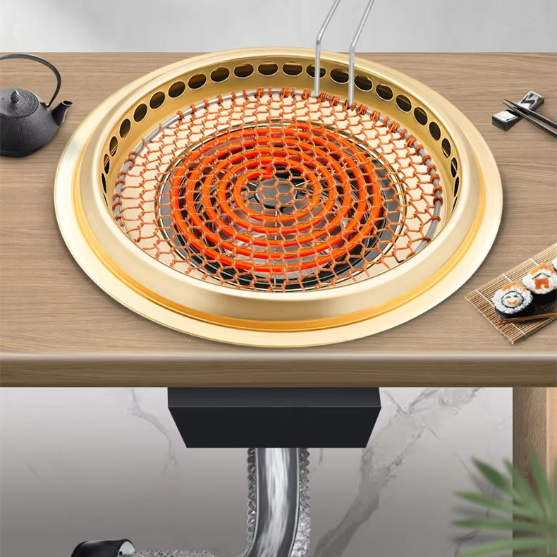Commercial Japanese Yakiniku S – обзор и цена Teppanyaki Grill Table