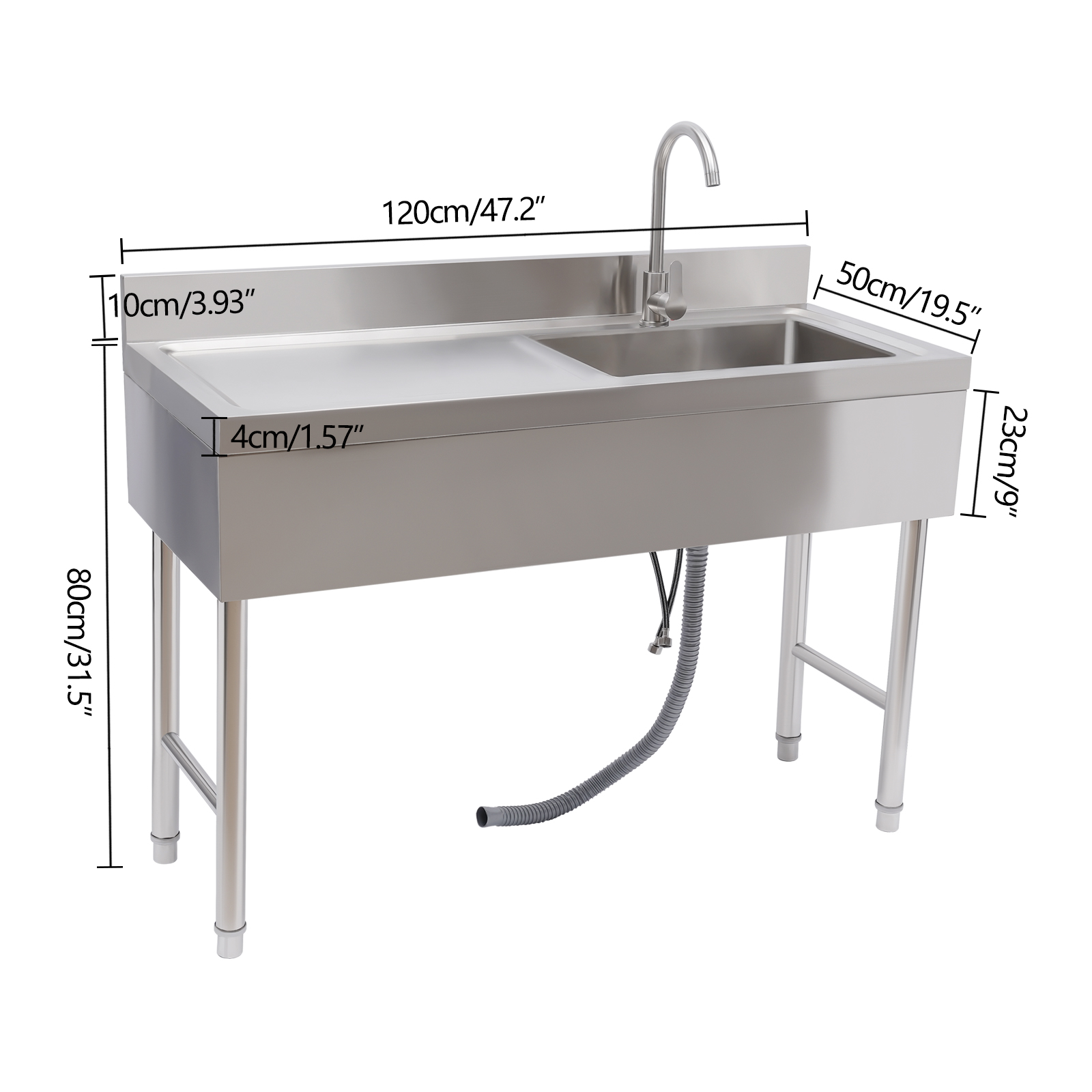 Durable Commercial Sink with S – обзор и цена Commercial Kitchen Worktops
