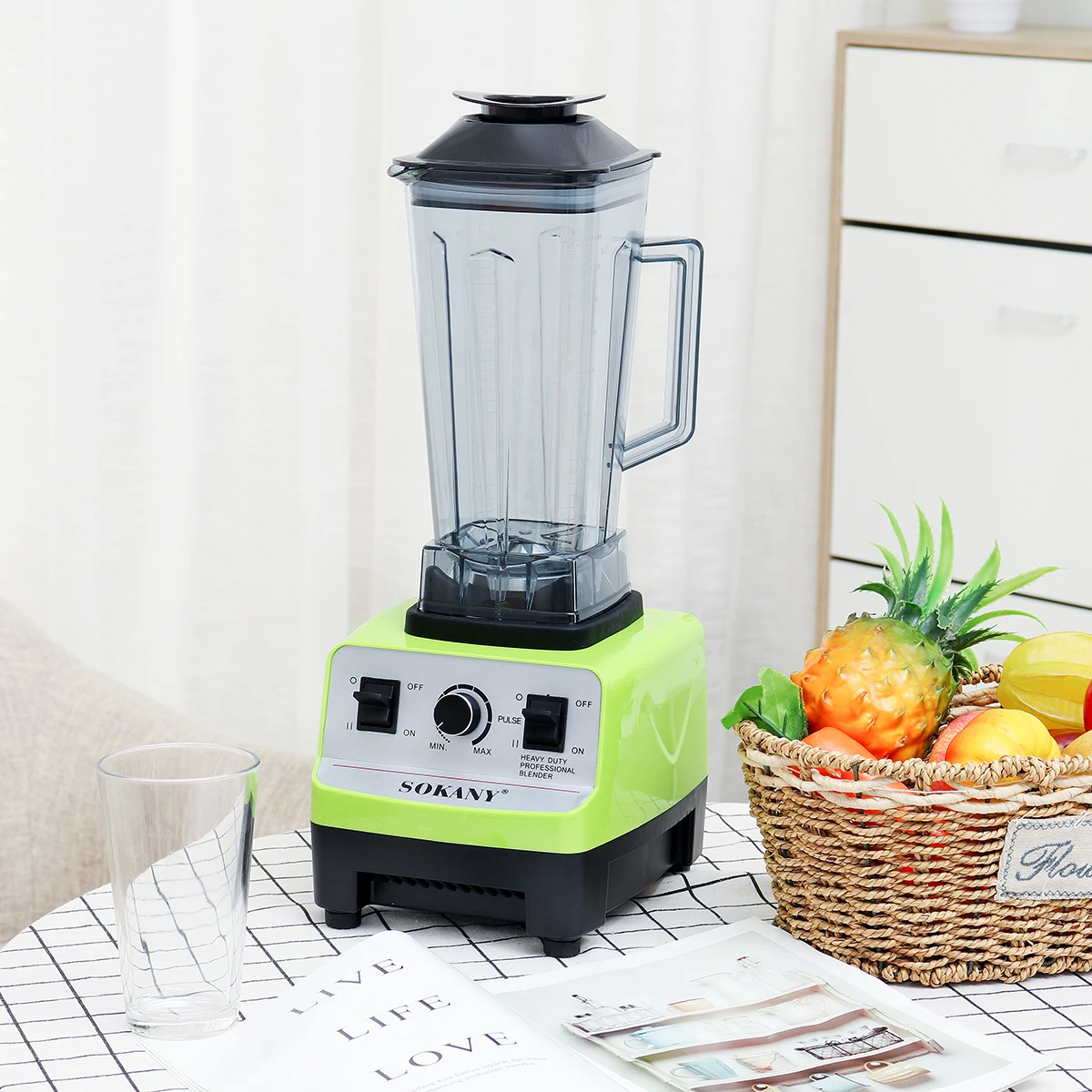 SOKANY 4500W Heavy Duty Commer – обзор и цена Juice Extractor Commercial