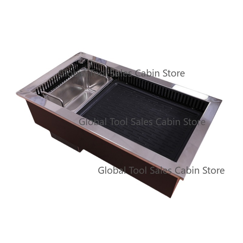 Commercial Electric BBQ Grill  – обзор и цена Teppanyaki Grill Table