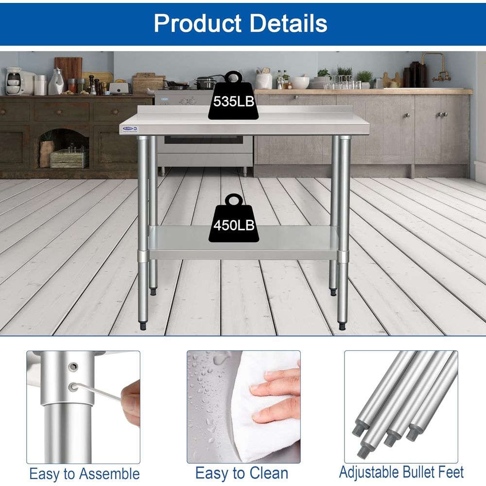 Stainless Steel Commercial Kit – обзор и цена Commercial Kitchen Backsplash